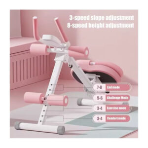 Home adjustable abdominal trainer, multifunctional dual track abdominal trainer, type of abdominal rolling machine, core muscle group exercise equipment, foldable waist and abdominal shaping tool, male and female universal abdominal fitness equipment, specialized training equipment for small belly, stable anti slip abdominal fitness equipment, essential for home fitness, ab workout equipment supports multi angle adjustment, easy to train vest line, mermaid line, say goodbye to g