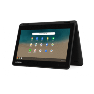 Refurbished Lenovo 500e Chromebook 2nd Gen 81MC001EUS 11.6" Touchscreen 2 in 1 Chromebook - HD - 1366 x 768 - Intel Celeron N4120 Quad-core (4 Core) 1.10 GHz - 4 GB RAM - 32 GB Flash Memory - Black