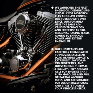 6.67 ounces of fully synthetic high-performance motor oil - maximizes horsepower output - helps protect the engine from wear and tear, improving power - suitable for engines in all types of vehicles