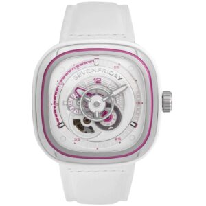 SevenFriday P3C-12 Men's P-Series Beach Club Leather Strap Watch