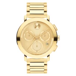 Movado 3601098 Bold Evolution 2.0 42 mm Gold-tone Dial Stainless Steel Men's Watch