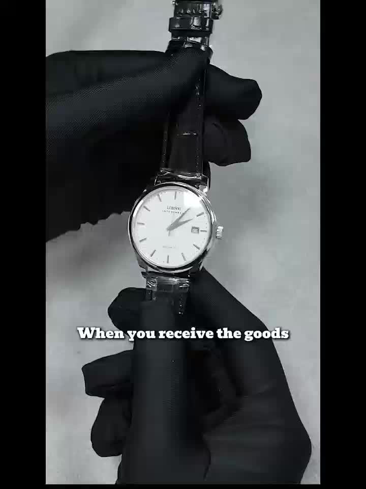 PONIGER Hollowed-out Business Luxury Brand Men's Watch, Luxury Men's Automatic Watch with Genuine Leather Strap - Image 14