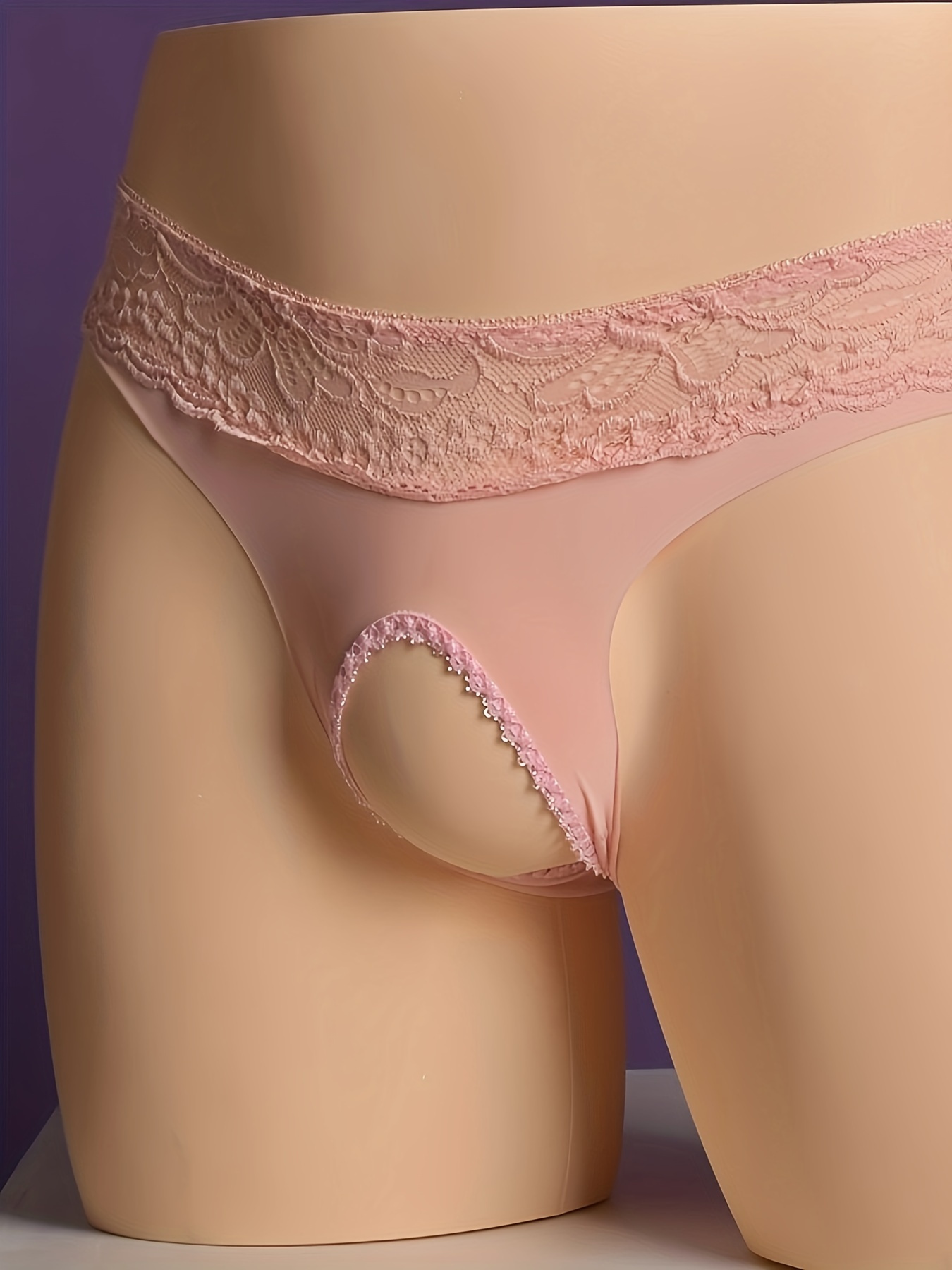 Sexy Lace Hollowed-Out Triangle Women's Underwear - Free Sexy Seduction, Suitable for XS-S Wear - Image 9