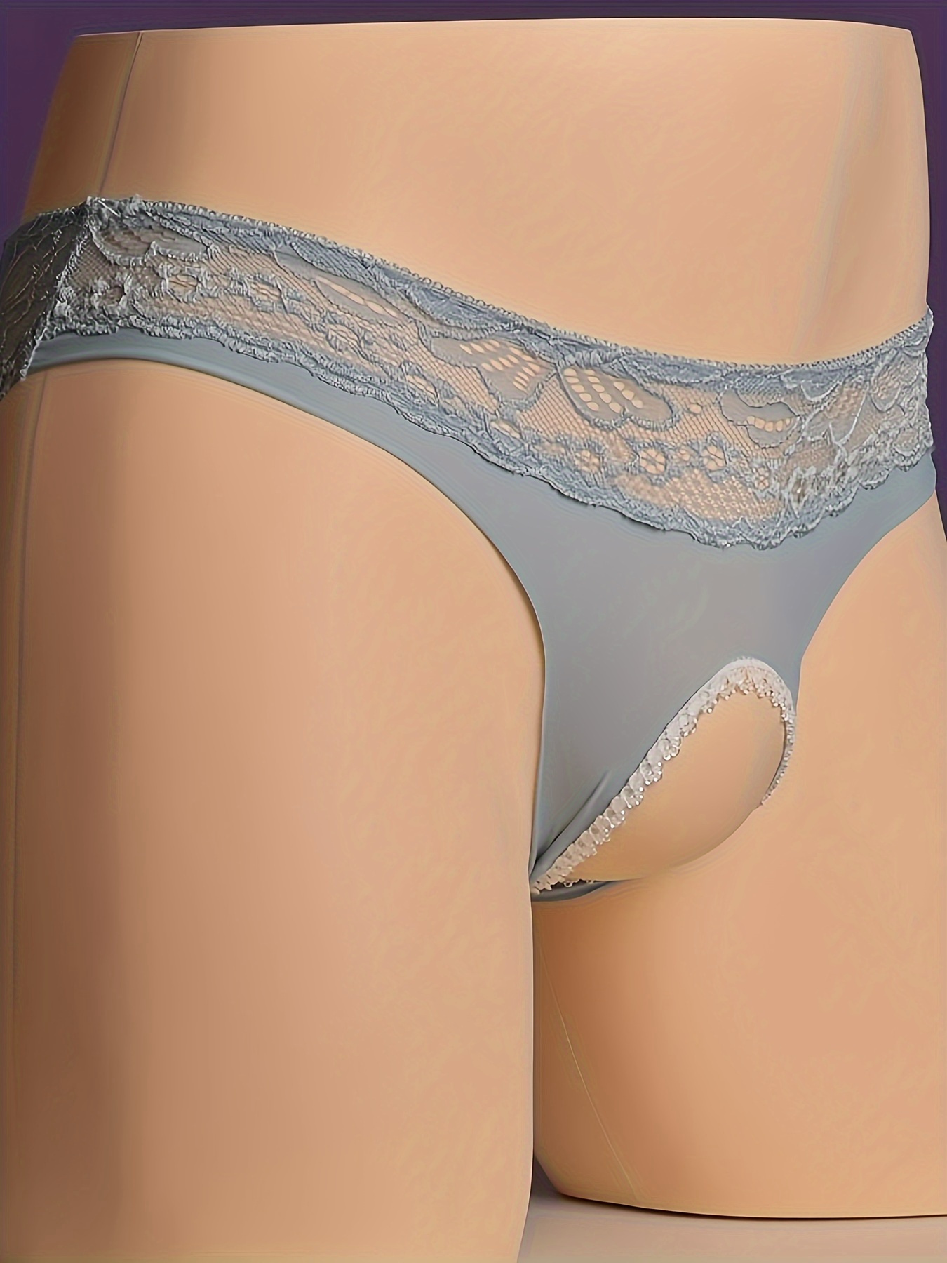 Sexy Lace Hollowed-Out Triangle Women's Underwear - Free Sexy Seduction, Suitable for XS-S Wear - Image 8