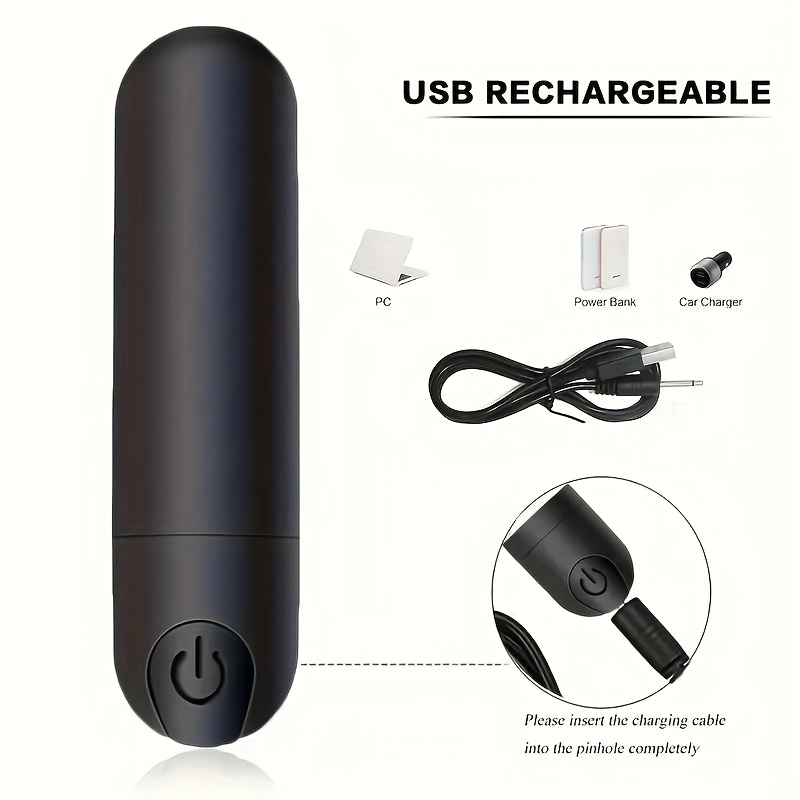 1pc Rechargeable Vibrator, 13 Frequencies, Mini Female Adult Toy for Women'S Masturbation And Massage, Powerful Vibration, Sex Toy, Adult Product, Adult Toy, Masturbation Supplies, Female Sex Toy - Image 7