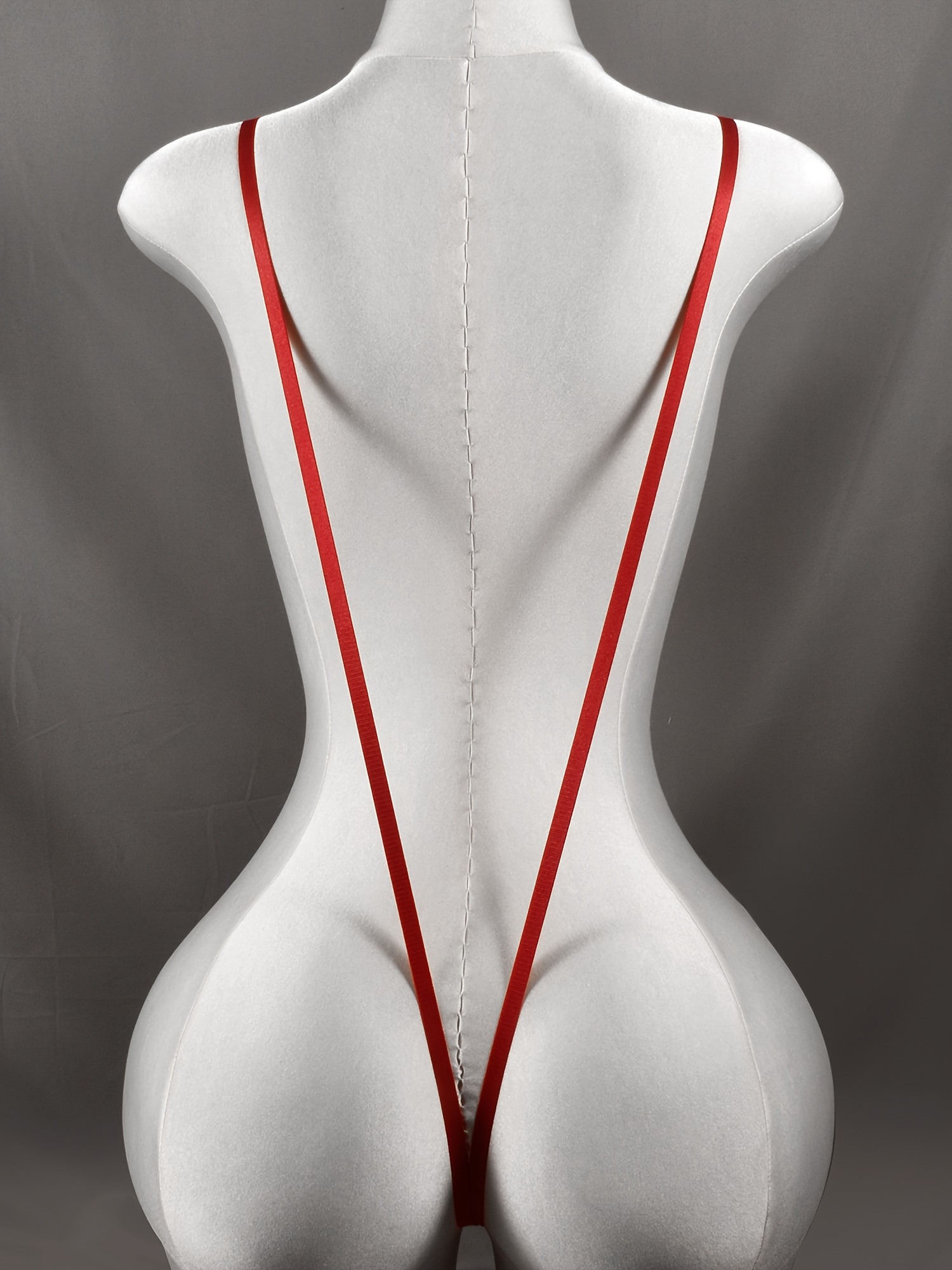 Sexy 3-Point Hollowed-Out One-Piece Suit Adjustable Erotic One-Piece Suit - Image 2