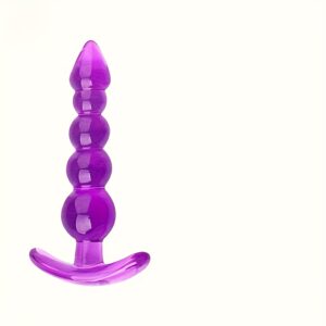 Five-Bead Silicone Anal Plug