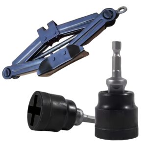 1 Jack Wrench, Jack Special Socket Wrench, Scissor Lift Jack Tire Replacement Wrench, Auto Repair Repair Tool, Tire Removal Tool