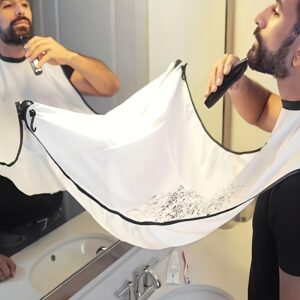 Stay Sharp Stylish Premium Leak Proof Beard Shaving Apron for Men Barber Grade Beard Apron Adjustable for Precision Shaves(Appeals to pro quality seekers)