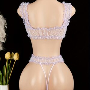 Sexy Lingerie Set See-Through Mesh Set