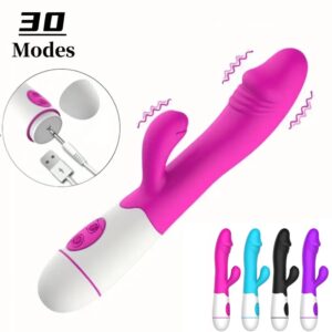 G-Spot Vibrator, 30 Frequency, Adult Sex Toy for Vagina/Anus, 1 pc, Female Masturbation Product