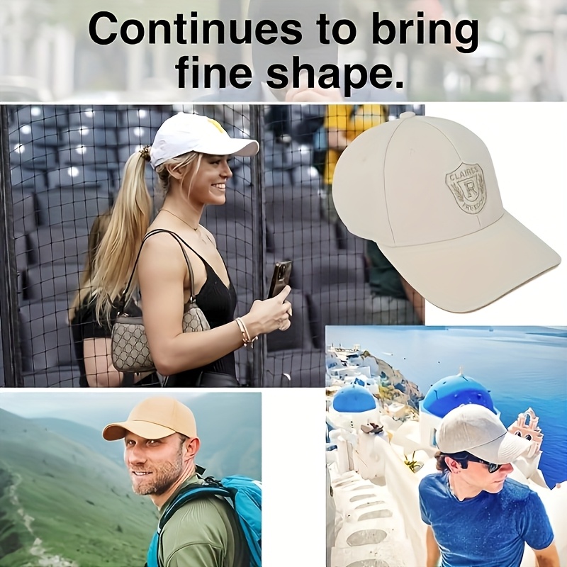 12pcs Sweat-Absorbent Baseball Cap Liners, Washable Flexible Felt Hat Shaper for Sports Hats and Outdoor Hardtops with Wide Brim - White/Black (6pcs White + 6pcs Black) = 12pcs - Image 3