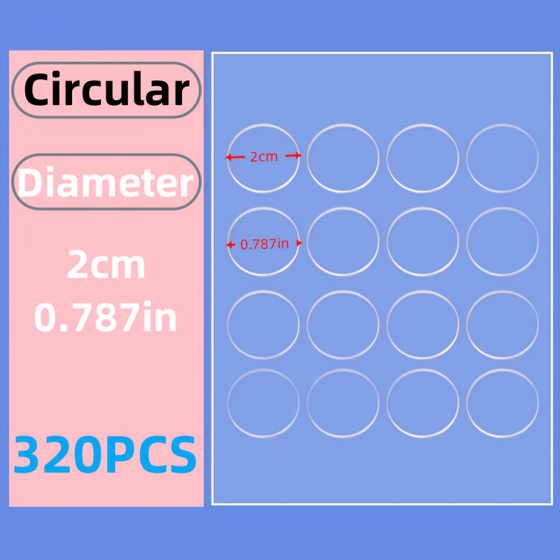 320pcs of No Trace Double-Sided Tape, Suitable for Fixing Various Products Such As Office Supplies, Home Goods, Decorative Paintings, Photo Frames, And Car Ornaments. Made with Upgraded Materials, It Leaves No Residue When Removed And Is Very Convenient to Use. - Image 7