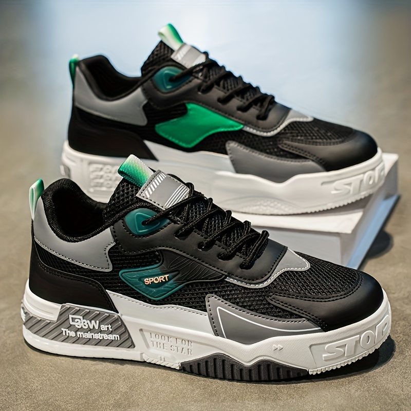 1 pair of Men's casual sports shoes, comfortable and fashionable on the feet, suitable for all seasons, suitable for outdoor travel, walking, and sports - Image 4