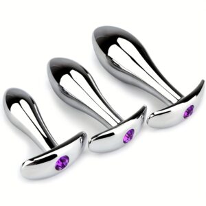 Metal Anal Plug Butt Plug BDSM Anal Toy with Drill Prostate Massager Adult Sex Toys for Couples