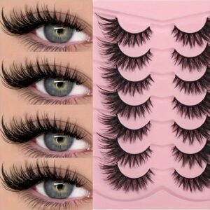 Luxurious 3D Plush Cat-Eye Fox False Eyelashes - Thick, Fluffy, And Lightweight, Perfect for Beginners | Various Reusable Styles Available (C/D Curl, 10-12Mm/16-18Mm/6-9Mm)
