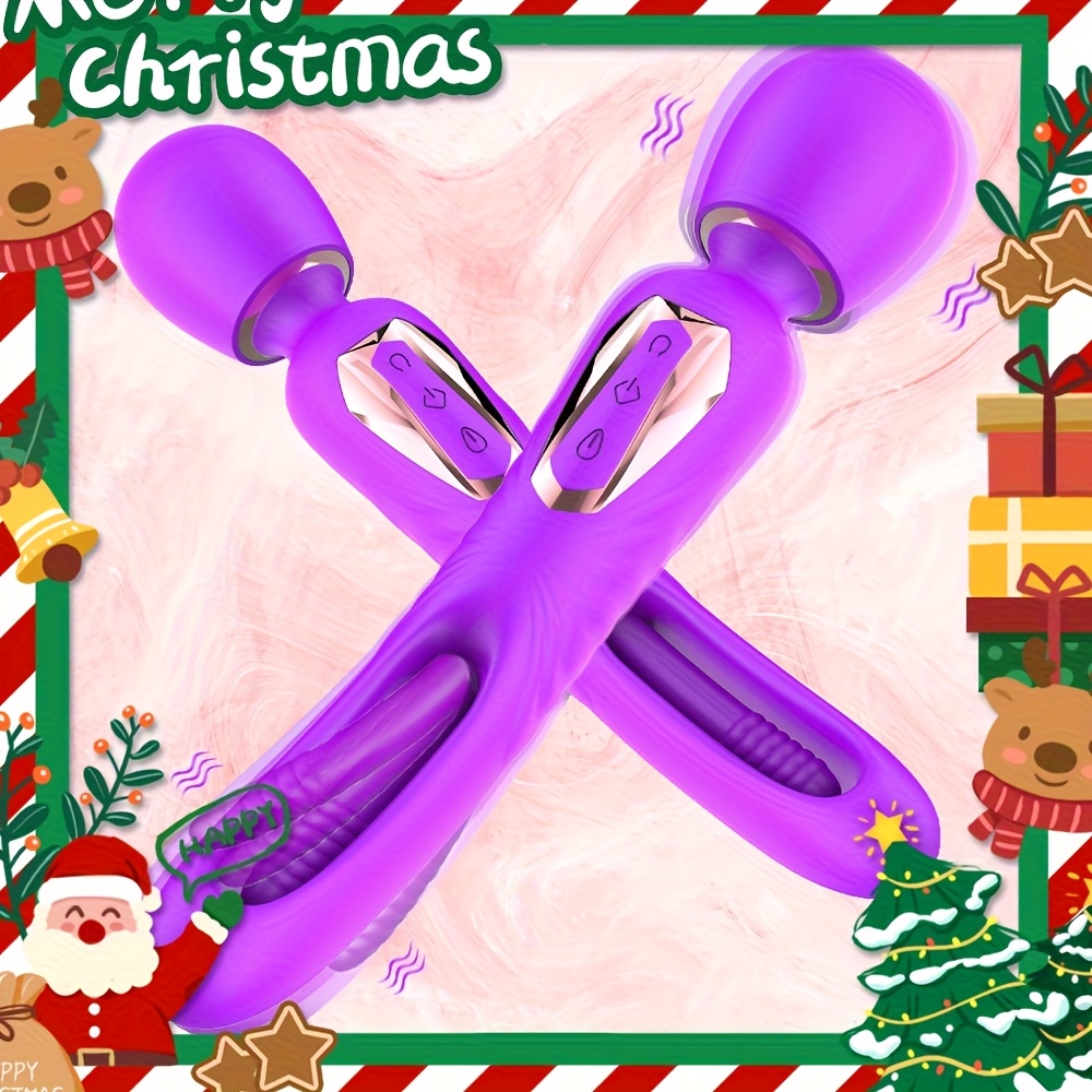 AV Stick Hollow Tapping Vaginal Massage Stick, Big Head Vibration Massage Stick…