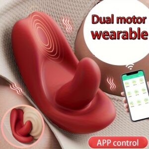 Dual motor App Remote Control Vibrator for Women