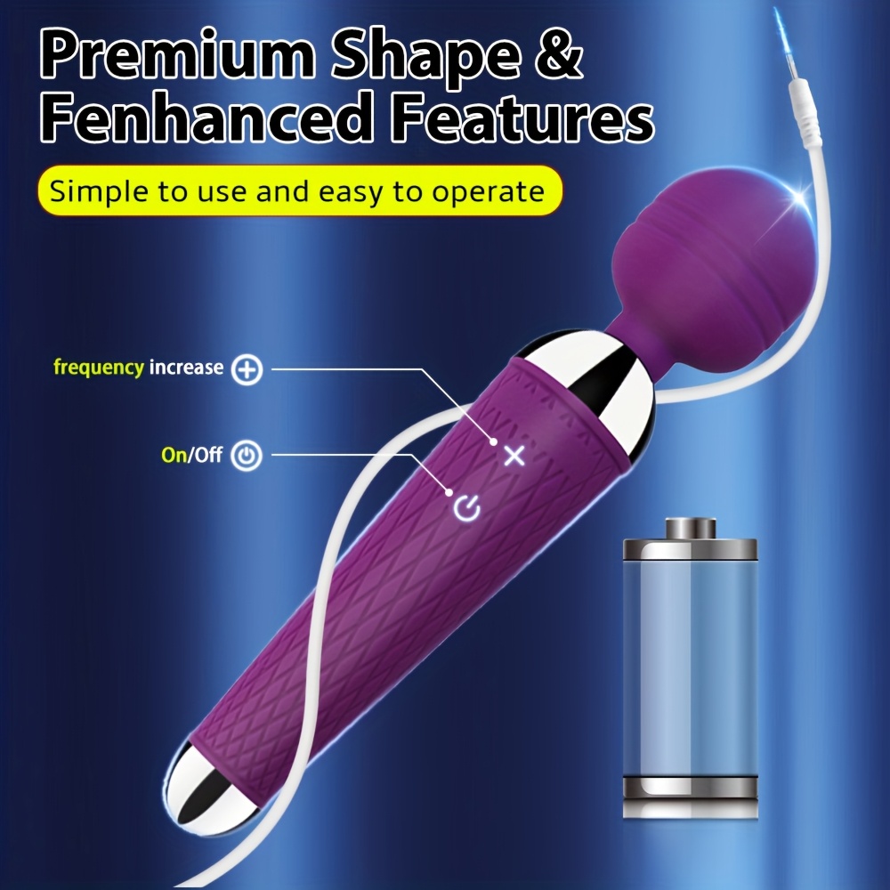 Vibrating Dildo Personal Massager Vibrator USB Rechargeable Vagina Clitoris Stimulator G-Spot Vibrator Adult Product Body Massage Sex Toy Suitable for Women Couples - Image 10