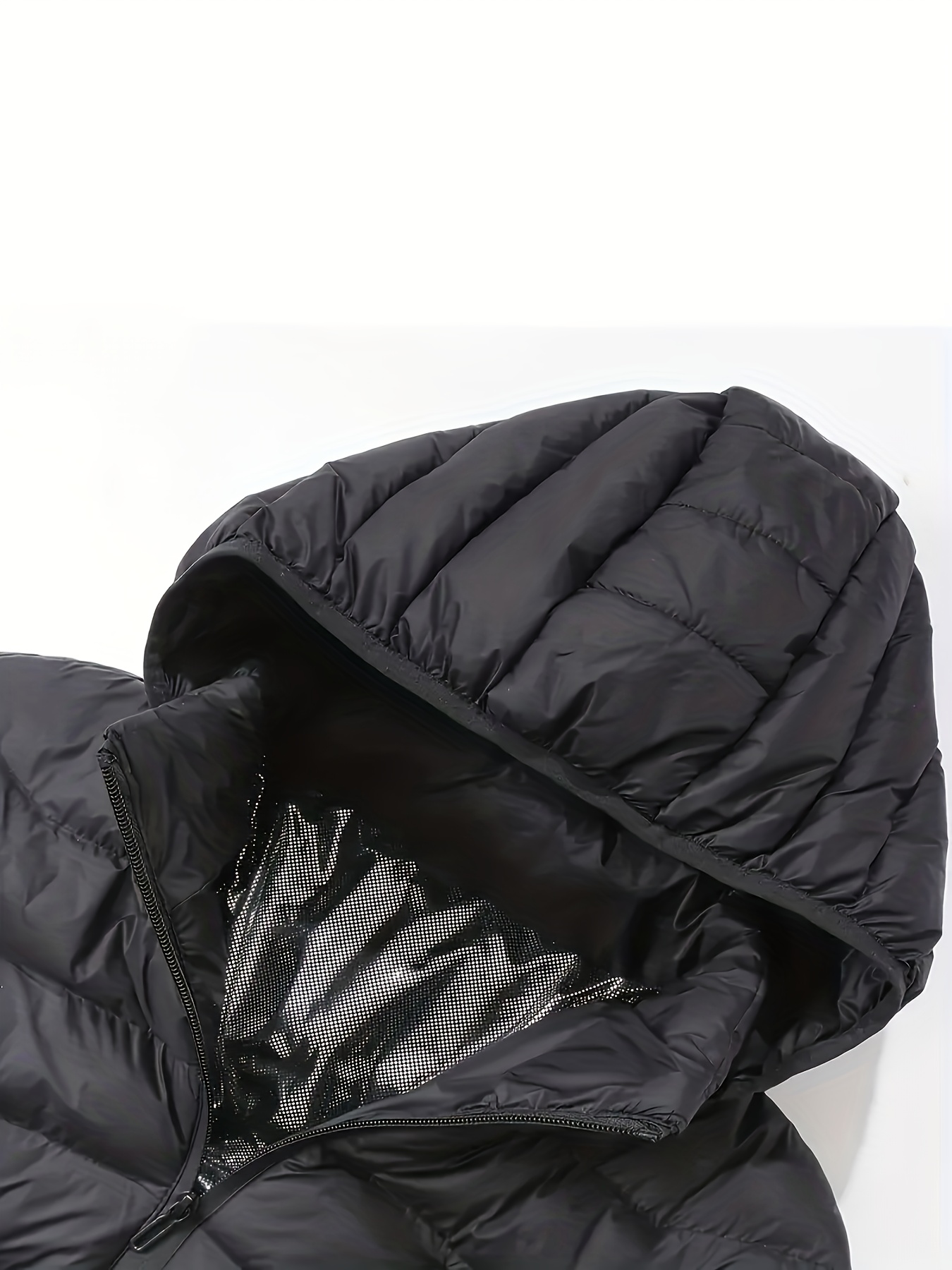 Men'S Winter Jacket, Smart Heated Jacket for Men, Adjustable Temperature Control in Size 36, Fitted Hooded Winter Coat, Battery-Powered (Compatible with Smart Banks/Power Banks) - Machine Washable Fabric, Suitable for Outdoor Activities And Casual W - Image 5