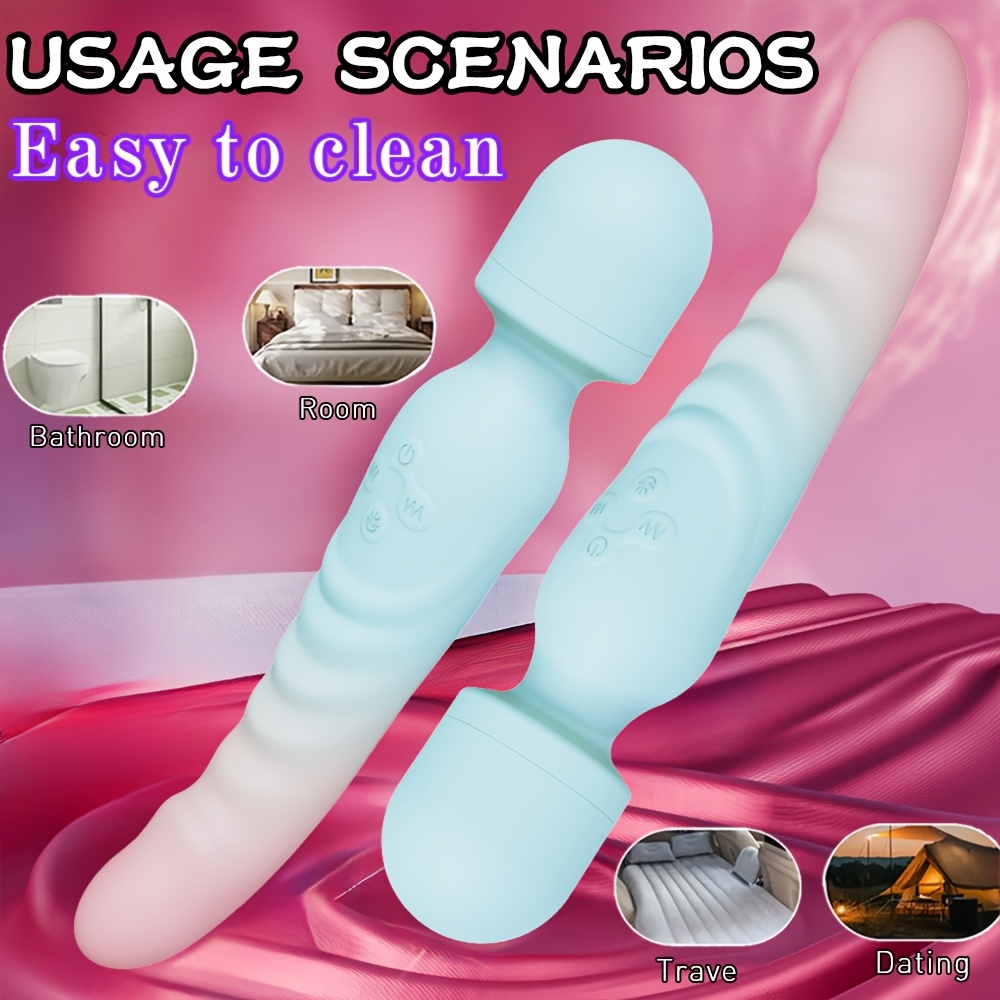 G-spot Vibrator Vibrator Set - Female Vibrator Sex Toys, Clitoral Stimulator Dildo with 7 Vibration Modes, Heated Wand Massager, Adult Sex Toys for Women and Couples - Image 2