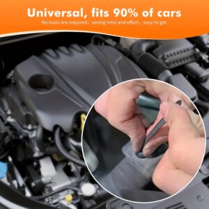 148, 203, 302, 402 Nylon Universal Cable Tie Buckles, Suitable for Automotive, Heavy-Duty Plastic Rivet Zipper Ties, Zipper Decorative Clips Automotive Parts, Multi-Functional Zipper Ties Bumper Fasteners Bumper Liner Fasteners, Automotive Fasteners