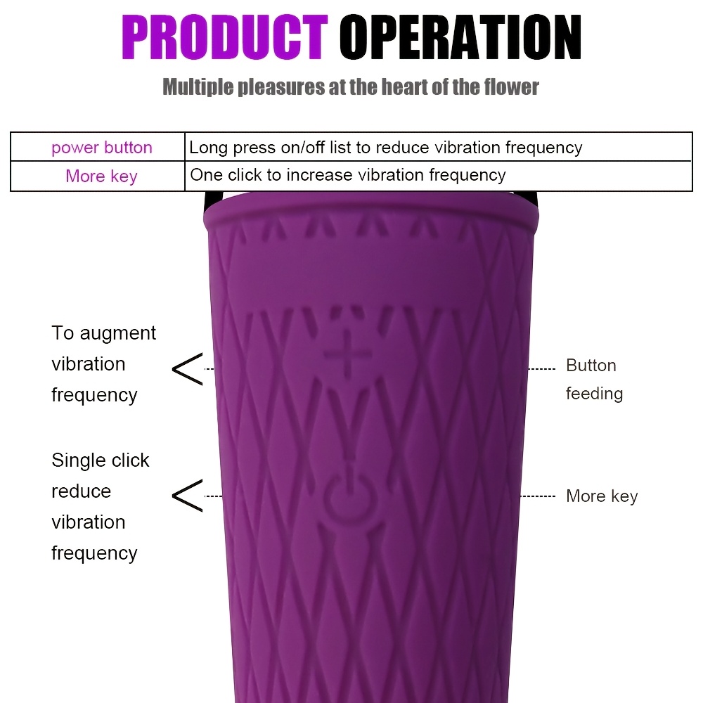 Vibrating Dildo Personal Massager Vibrator USB Rechargeable Vagina Clitoris Stimulator G-Spot Vibrator Adult Product Body Massage Sex Toy Suitable for Women Couples - Image 8