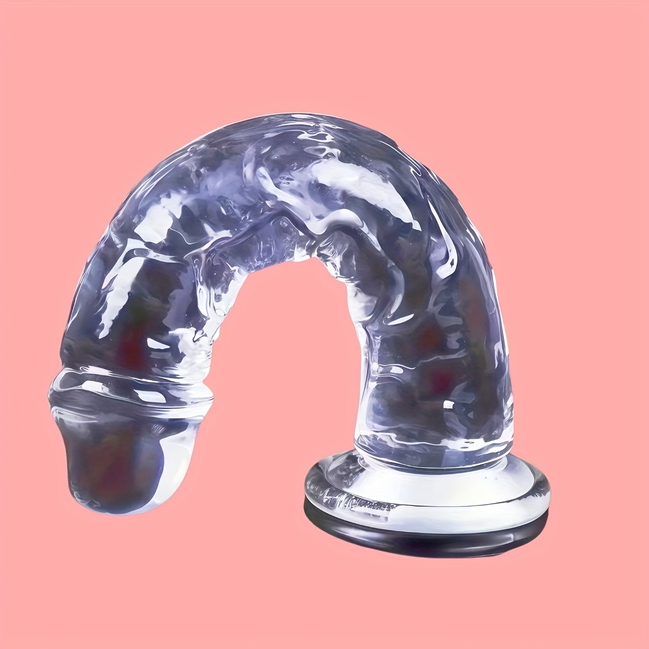 Dildo - 1pc Unisex Transparent Soft Bendable Lengthened Strong Suction Cup Dildo Male Manual Simulation Fake Dick Adult Sex Toy Valentine'S Day Gift Penis Stick Male SM Props Bedding Couple Bed Play - Image 10