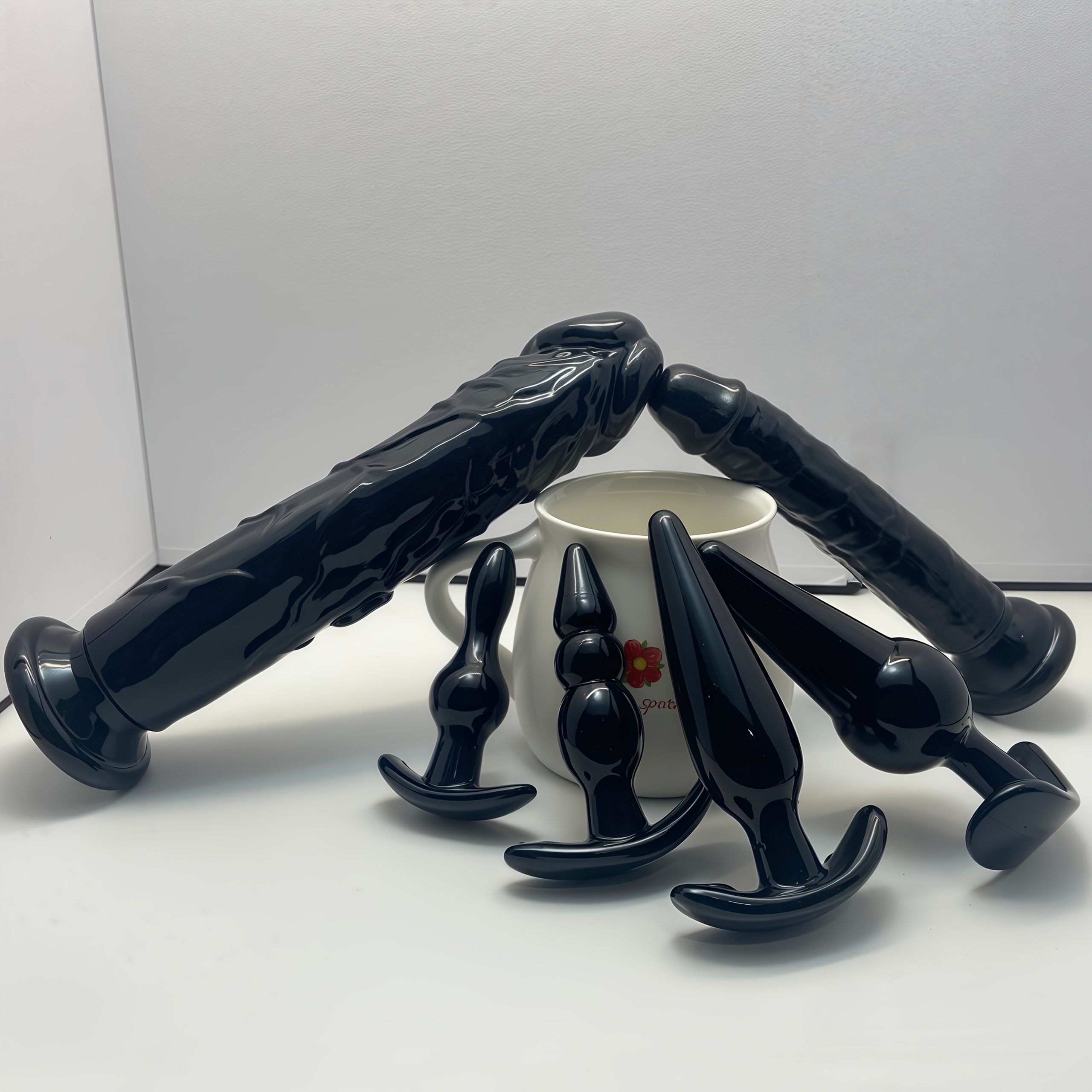 6pcs/4pcs Penis Wearable Anal Plug Soft Glue Anal Plug Multi-Style Anal Plug Beginner-Friendly Adult Products Fun Products Bedding Set Valentine'S Day Gift Halloween Christmas