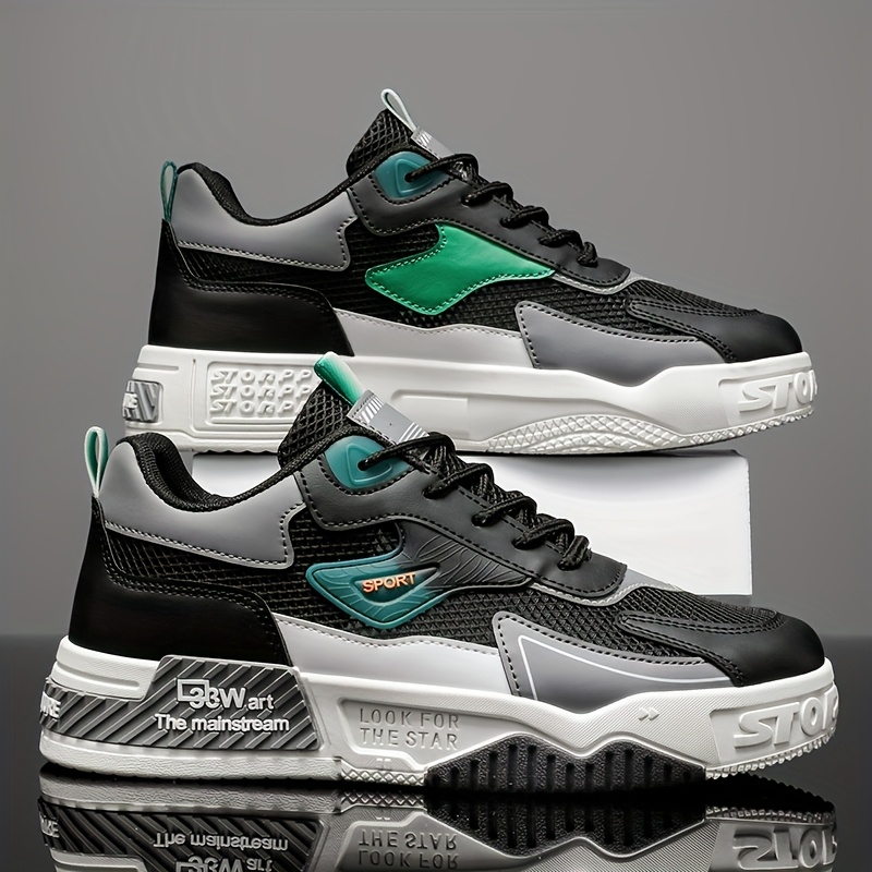 1 pair of Men's casual sports shoes, comfortable and fashionable on the feet, suitable for all seasons, suitable for outdoor travel, walking, and sports - Image 5