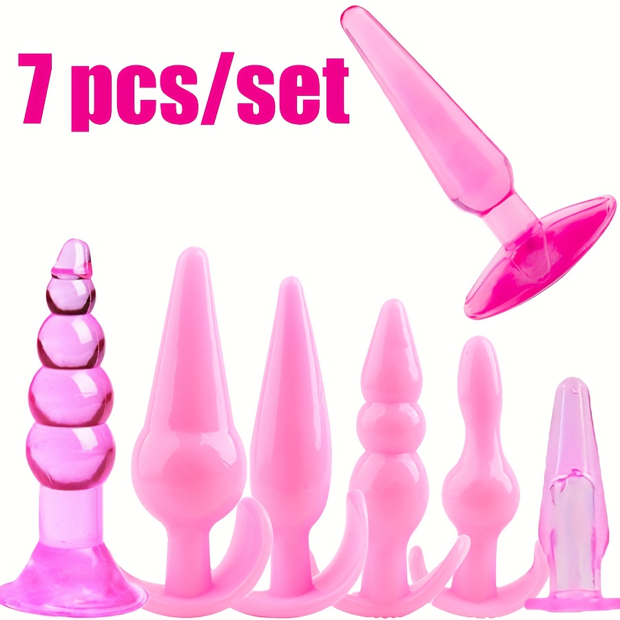 5pcs /7pcs /9pcs Anal Butt Plug Set Adult Sex Products G Spot Stimulator Realistic Dildo Penis for Women Stimulation G-Spot Female Male Sex Sexual Toys for Couple Bed Sex Game - Image 8