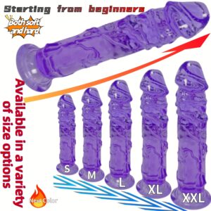 Purple Anal Plug Accessories, Multiple Sizes, Washable, Portable Sex Toys for Men and Women