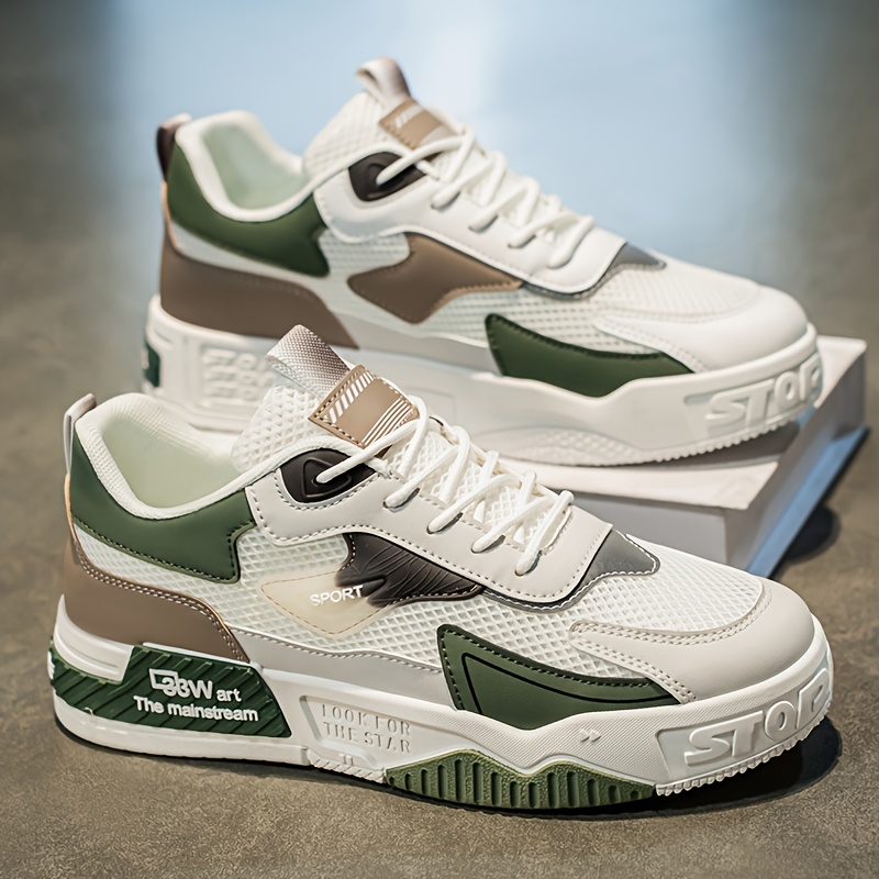 1 pair of Men's casual sports shoes, comfortable and fashionable on the feet, suitable for all seasons, suitable for outdoor travel, walking, and sports - Image 2