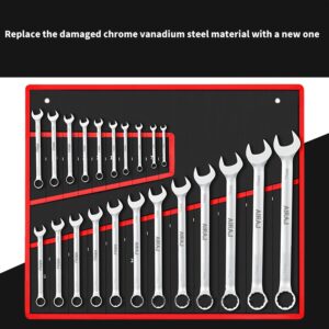 [High Torque Ratchet Wrench Set] 22pcs High Torque Dual-Purpose Ratchet Wrench Set | 6-32mm Automobile Hand Tool, Spring Wrench - Durable, Multifunctional for Car Maintenance & Home Use
