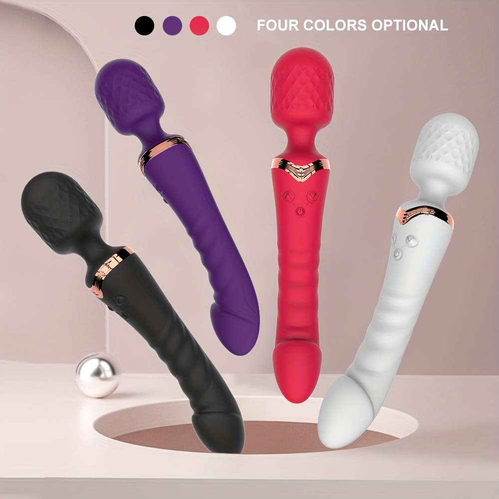 Deluxe Dual Motor Vibrator Wand - 10 Modes Clitoris Stimulator, G Spot Vagina Massager, Adult Sex Toy for Women with Multiple Speeds and Patterns for Ultimate Pleasure - Image 4