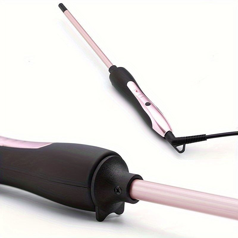 1pc Hair Straightener and Curler, Fine Wool Fiber, Safe and Long-Lasting Waves, Anti-Scald, Fluffy, 59.06-98.43inch Cord, 110-130V, US Plug, Suitable for Wet/Dry Hair, No Battery, Perfect Mother'S Day Gift - Image 2