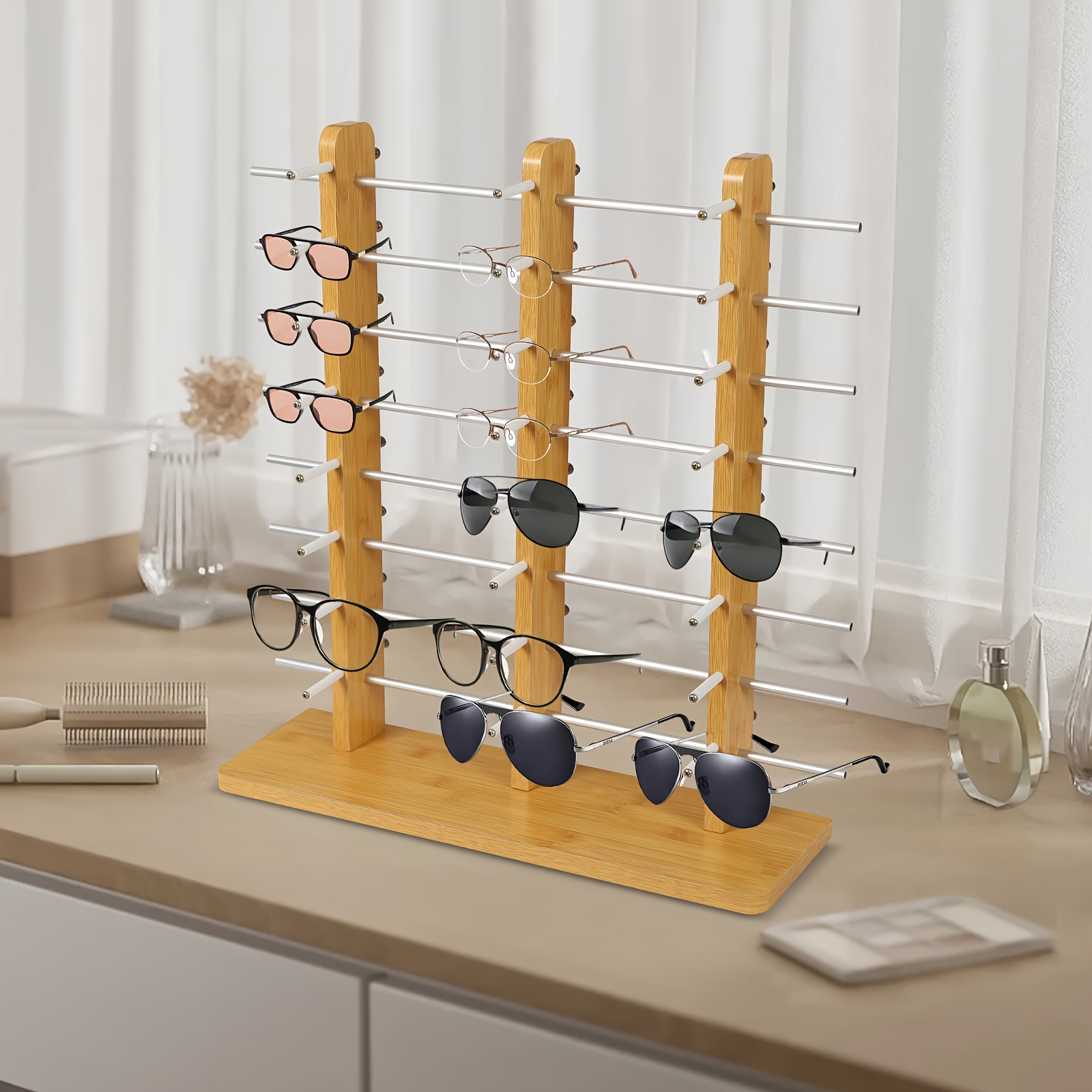 Display Stand Rack Eyeglasses Holder for Home Shop