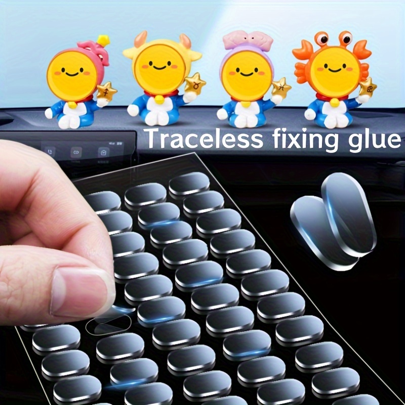 320pcs of No Trace Double-Sided Tape, Suitable for Fixing Various Products Such As Office Supplies, Home Goods, Decorative Paintings, Photo Frames, And Car Ornaments. Made with Upgraded Materials, It Leaves No Residue When Removed And Is Very Convenient to Use. - Image 6