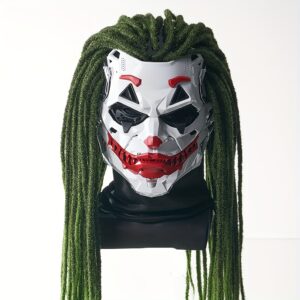 Halloween Clown Cosplay Masks Joker Mask Halloween Party Costume Props Masquerade Carnival Party Mask