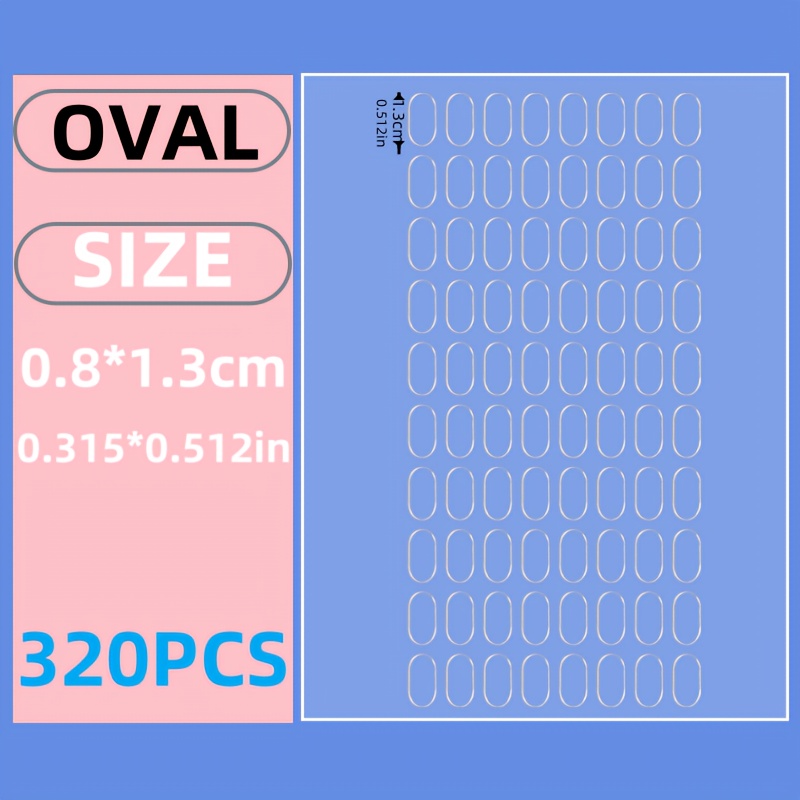 320pcs of No Trace Double-Sided Tape, Suitable for Fixing Various Products Such As Office Supplies, Home Goods, Decorative Paintings, Photo Frames, And Car Ornaments. Made with Upgraded Materials, It Leaves No Residue When Removed And Is Very Convenient to Use. - Image 5