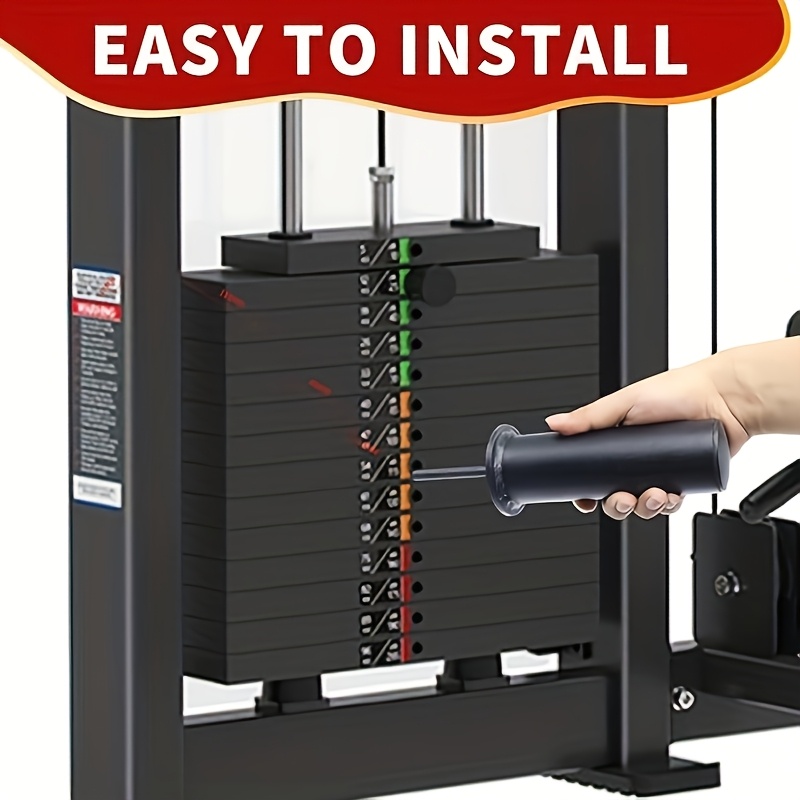 [Gym Cable Attachment] Counterweight Pin Stacking Extension Pin for Cable Tower…