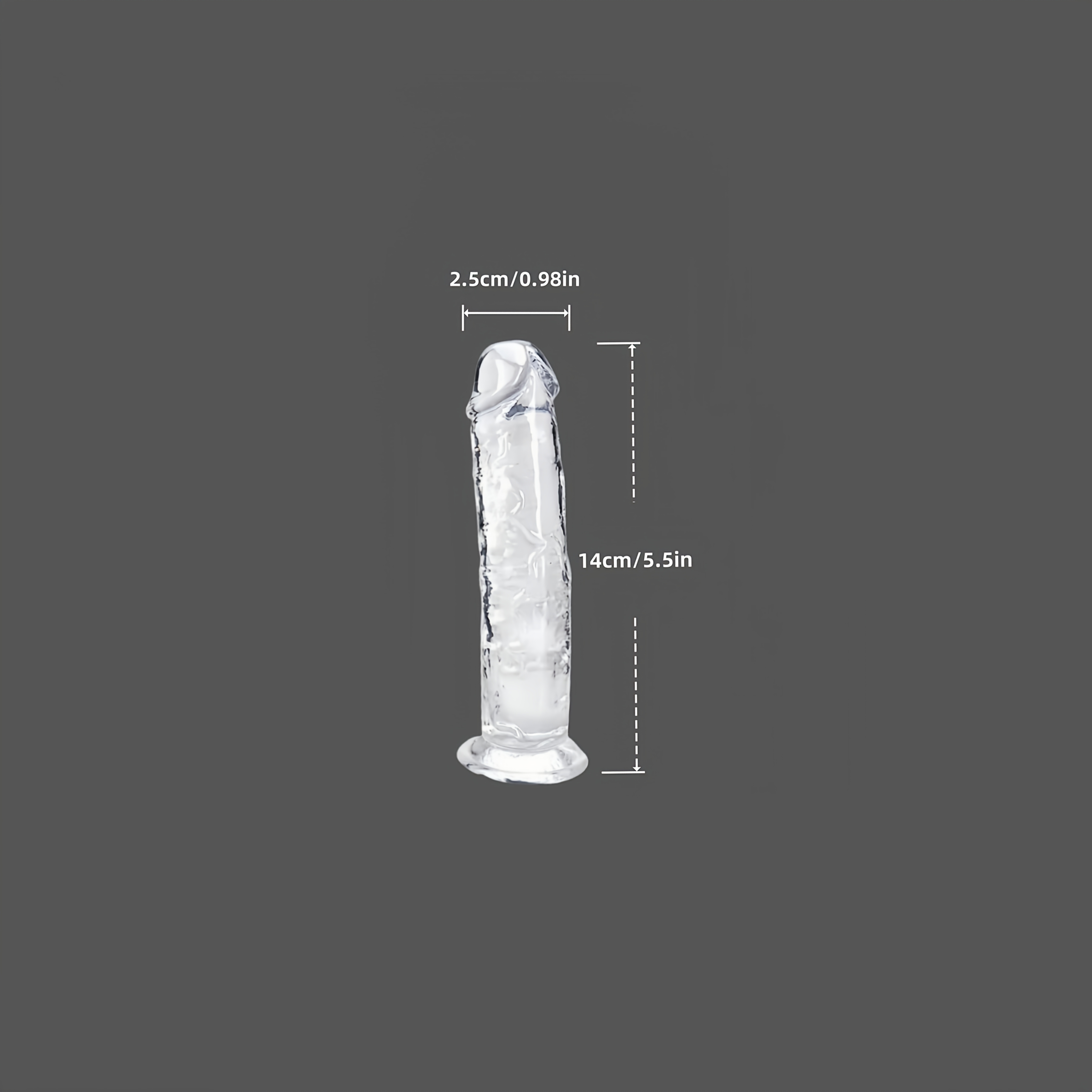 Dildo - 1pc Unisex Transparent Soft Bendable Lengthened Strong Suction Cup Dildo Male Manual Simulation Fake Dick Adult Sex Toy Valentine'S Day Gift Penis Stick Male SM Props Bedding Couple Bed Play - Image 5