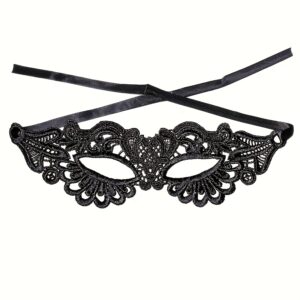 [Sexy Eye Mask] Sexy Hollow Eye Mask | Women's Fashion Hollow Pattern Eye Mask for Couple Flirting Role Playing, Valentine's Day Sexy Accessories