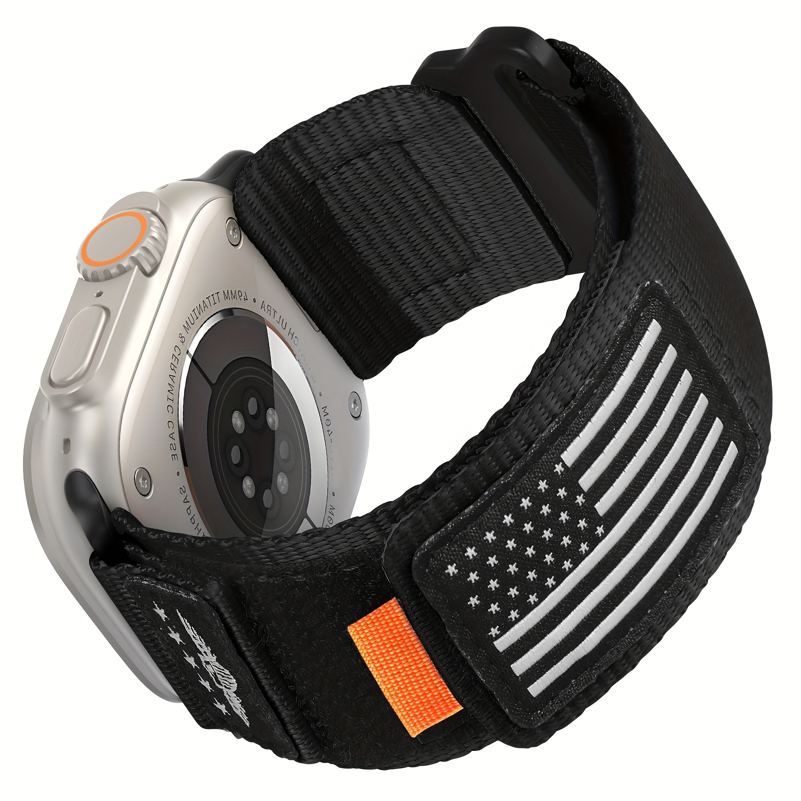 Rugged Nylon for apple Watch Band Compatible with Series 10/9/8/7/SE/6/5/4/3 &…