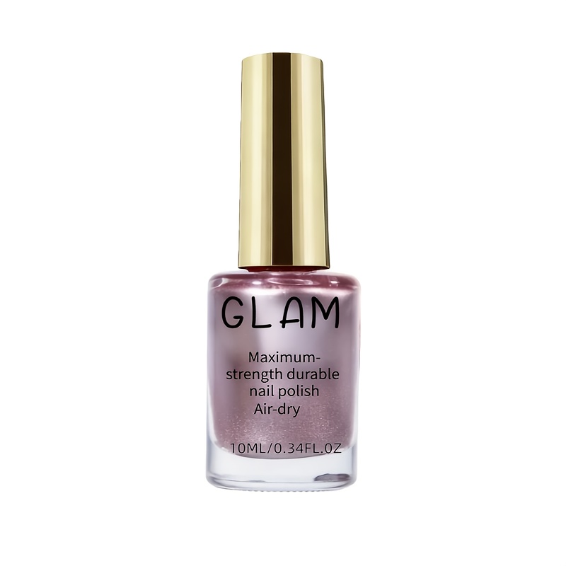 CLAM Premium Rose Golden Nail Polish - Quick-drying Natural Nail Art with Long-lasting Shine, Nail Strengthener for All Hands and Feet, Salon-quality Nail Design, Enhances Nail Toughness, Nail Art Supplies, Nail Technician Accessories, High-end - Image 4