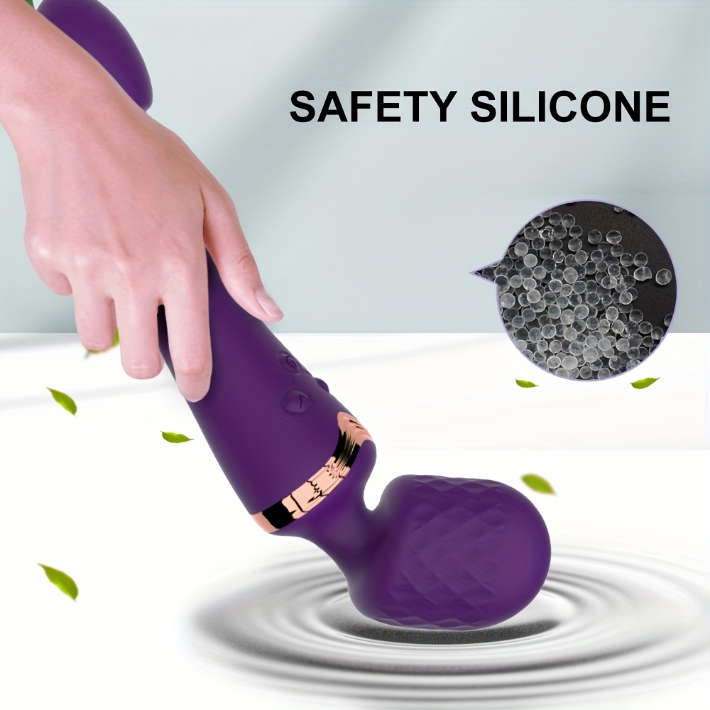 Deluxe Dual Motor Vibrator Wand - 10 Modes Clitoris Stimulator, G Spot Vagina Massager, Adult Sex Toy for Women with Multiple Speeds and Patterns for Ultimate Pleasure - Image 8