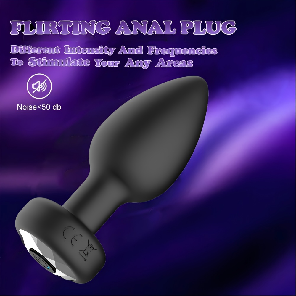 Anal Plug Adult Sex Toy, Adult Sex Toys And Games for Men Women, 10 Frequency Vibration, Small Butt Plug for Female Male Prostate Massage Vibrating Anal Sex Toys for Couple - Image 7