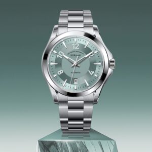 1 Men's Mechanical Watch, Synthetic Sapphire Mirror, Wear-resistant And Scratch-resistant, Clear Digital Scale. Waterproof, Calendar, Month, 24-hour Display Functions Are Readily Available, 0.43-inch Case, Wearing Length 8.66 Inches