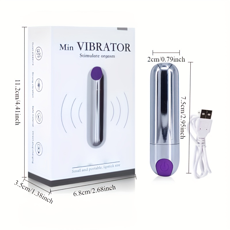 1pc Rechargeable Vibrator, 13 Frequencies, Mini Female Adult Toy for Women'S Masturbation And Massage, Powerful Vibration, Sex Toy, Adult Product, Adult Toy, Masturbation Supplies, Female Sex Toy - Image 5
