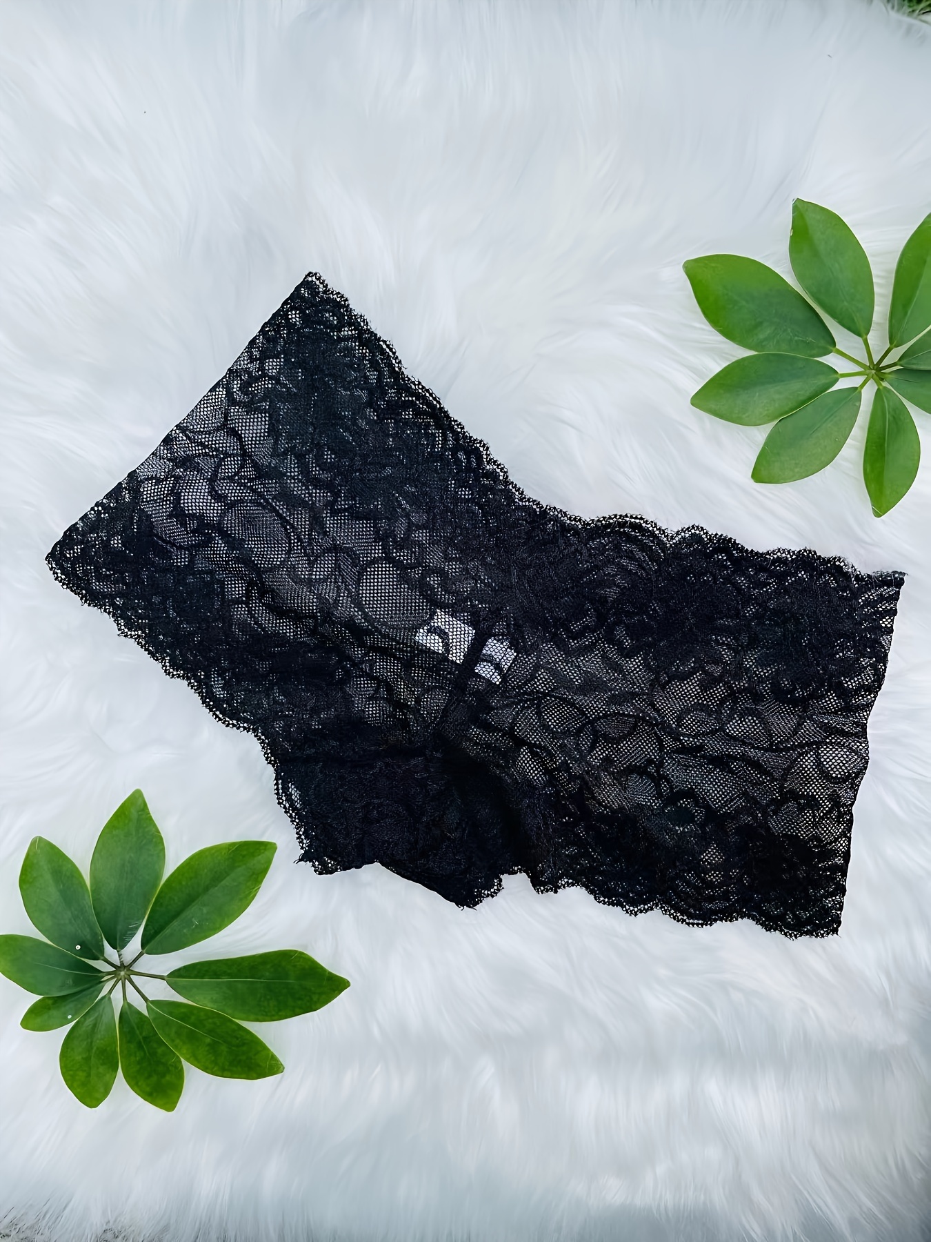 33pcs Solid Seamless Transparent Floral Lace Boyshort Briefs, Simple Comfy Breathable Stretchy Intimates Panties, Women's Lingerie & Underwear(6 Color Random Delivery) - Image 6